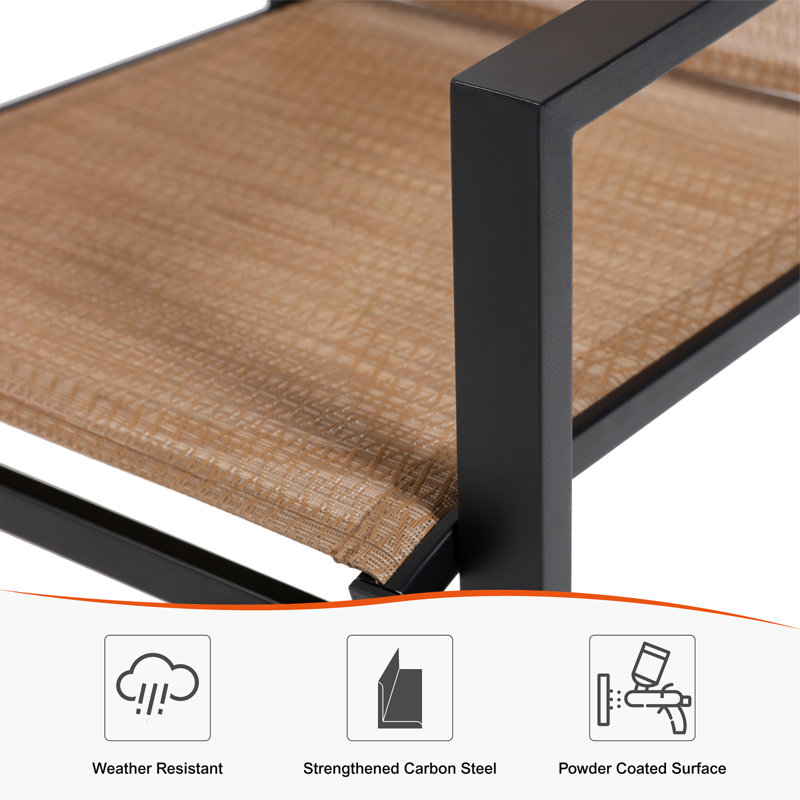 Anmutig 6 Person Rectangular Outdoor Dining Set & Reviews Wayfair